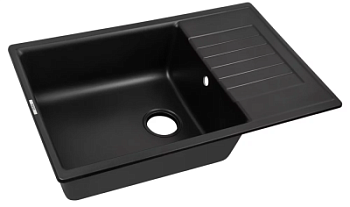 Мойка кухонная Zorg Dello 78 черный оникс