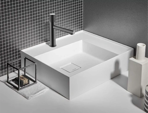 Смеситель для раковины Vincea Groove VBF-4G1GM