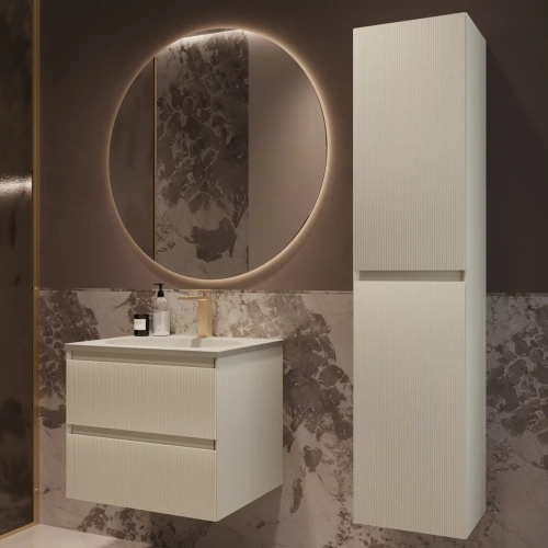 Тумба подвесная Vincea Welle 600 M.Beige Soft-touch VMC-2WL600MBG