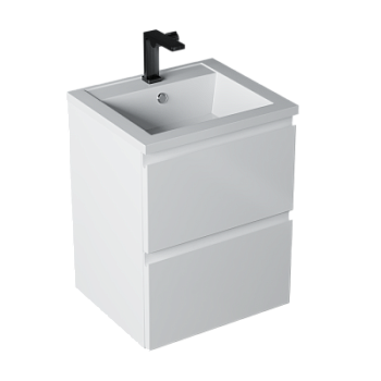 Тумба подвесная Vela Мира 40П под Alice (белый глянец) TU58912