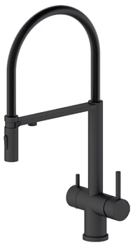 Смеситель для мойки Vivi Felice 1314 N Nero Opaco