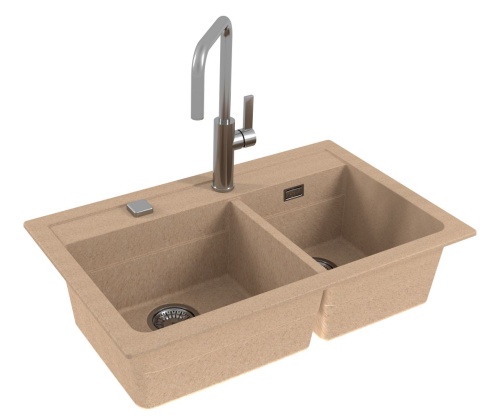 Мойка для кухни Alveus Granital ATROX 50 BEIGE - G55 1132000