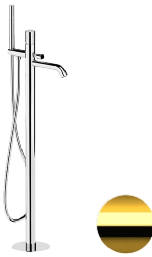 Смеситель для ванны Remer Celebrity CEC08DO, золото глянцевое