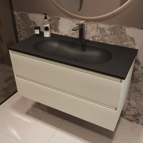 Тумба подвесная Vincea Welle 1000 M.Beige Soft-touch VMC-2WL100MBG