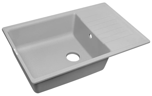 Мойка кухонная Zorg Dello 78 серый жемчуг