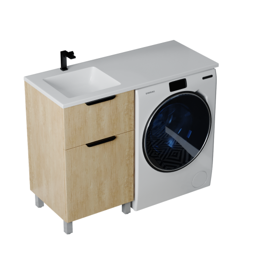 Тумба напольная Vela Каскад Хекси 48Н под Kamilla 110 (дуб Небраска) TU252463