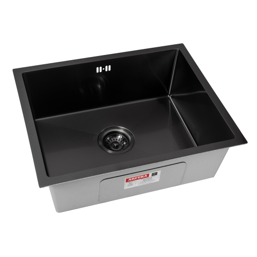 Мойка кухонная Arfeka Eco AR 550*450 black PVD NANO
