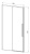 Душевая дверь Vincea Slim-N VDS-4SN140CLG