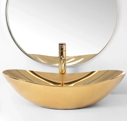 Умывальник Rea Royal 60 Gold U4545