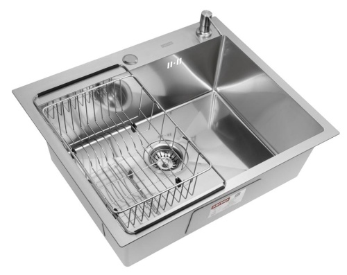 Комплект Arfeka Eco AR мойка 600*500, коландер F, дозатор satin decor millet