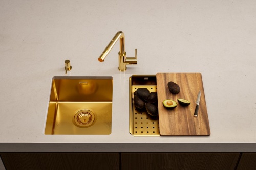 Мойка для кухни Alveus QUADRIX MONARCH 20 BRONZE 390x450x200 1103318