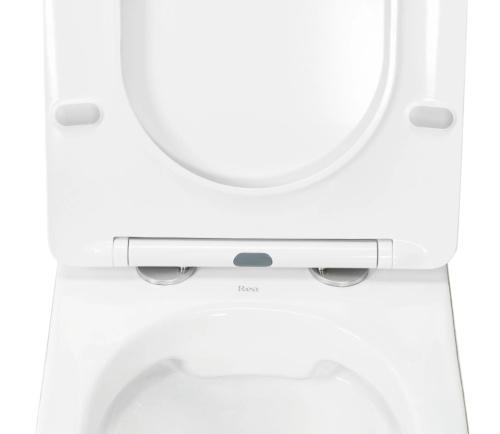 Унитаз подвесной Rea Carlo rimless Flat Brush Gold C6942