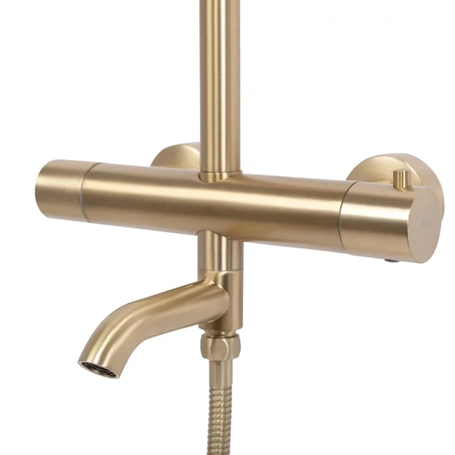 Душевая система Rea Lungo gold matt P6604 Душевая система Rea Lungo gold matt P6604