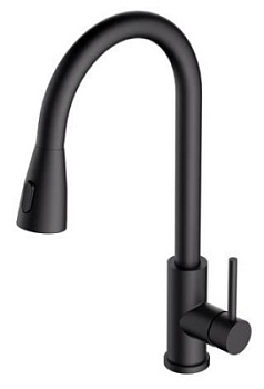 Смеситель для кухни Alveus PRIMROSE PS BLACK MATT 1148265