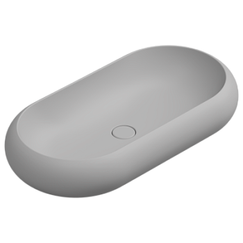 Раковина накладная 80x42 см GSG Ceramic Design Petra PELAV80033, Perla Matt