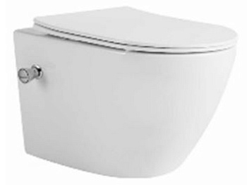 Унитаз-биде подвесной Ceramalux TR-0199BD