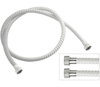 Шланг для душа ПВХ 150 см Remer 334BI150, белый