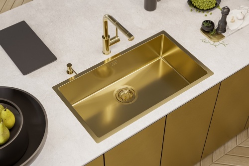 Смеситель для кухни Alveus ZEOS P MONARCH GOLD 1136501