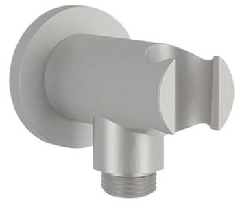 Держатель ручного душа с подключением Remer INOX SS337M, нержавеющая сталь