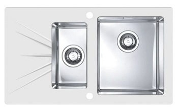 Мойка для кухни Alveus KARAT 20 белый 860x500 правая 1103660