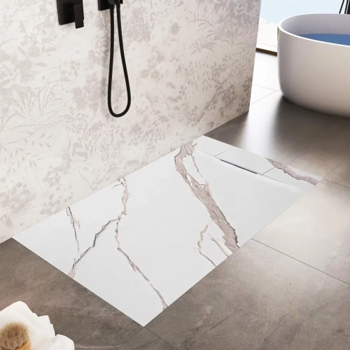 Душевой поддон Rea Bazalt Carrara White 90x120 K7001 Душевой поддон Rea Bazalt Carrara White 90x120 K7001