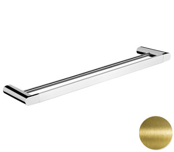 Полотенцедержатель двойной 60 см Remer Lounge LN33VO, бронза