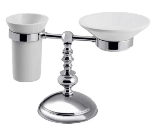 Мыльница и стакан Caprigo Romano 7023-crm