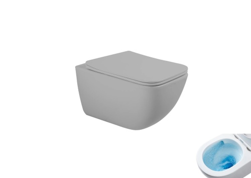 Унитаз подвесной Gid Tr2143TF-Lgm