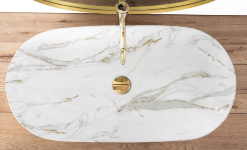 Умывальник Rea Cleo 81 Shinny Aiax U8404