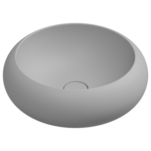 Раковина накладная 42 см GSG Ceramic Design Petra PELAV42033, Perla Matt