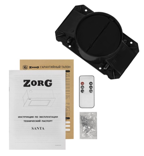 Вытяжка кухонная Zorg SANTA 1060 60 S черная