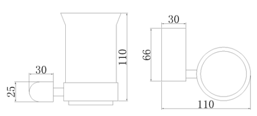 Стакан CeramaLux Florenzia 63102