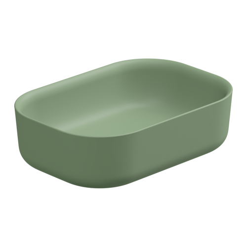Раковина накладная 60x42 см GSG Ceramic Design Hit! HILAVRE60031, Salvia Matt