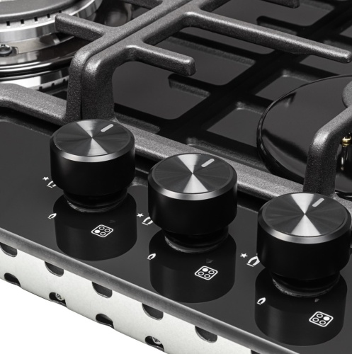 Газовая варочная панель ZORG HAG62 FDW black