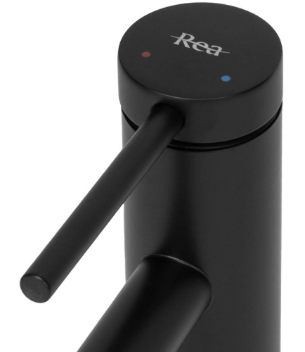 Смеситель для умывальника Rea Foss black B5317