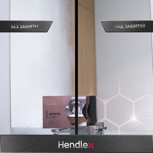 Набор против запотевания стеклянных и пластиковых поверхностей в ванной Hendlex Antifog HOME SET