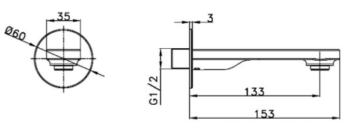 Излив Vincea VSWS-11GM