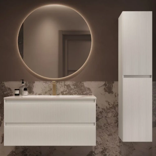 Пенал подвесной Vincea Welle M.White Soft-touch VSC-2WL150MW