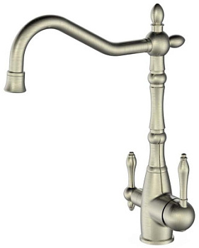 Смеситель для мойки Vivi Felice 1819-2 Nichel