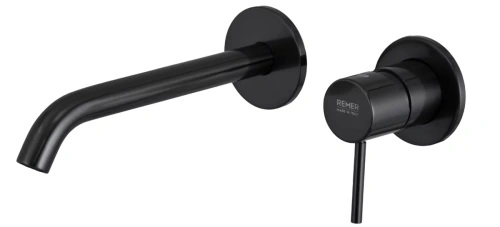 Смеситель для раковины Remer X-style X15PWBCFP, черный брашированный хром