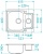 Мойка для кухни Alveus LINE MAXIM 50 SAT-90 610x500 1089612 Мойка для кухни Alveus LINE MAXIM 50 SAT-90 610x500 1089612