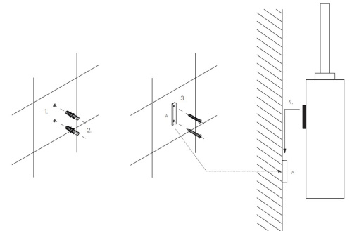 Ёршик настенный Decor Walther Century WBG 0585782