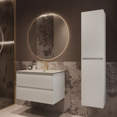 Тумба подвесная Vincea Welle 800 M.White Soft-touch VMC-2WL800MW