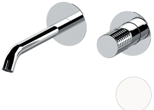 Смеситель для раковины Remer Celebrity CEC15PLWBBO, белый матовый