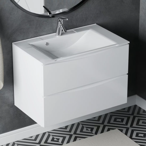 Тумба подвесная Vela Бриз 75П под Milen TU27052