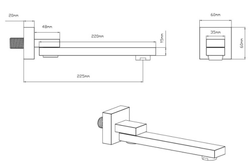 Душевая система Vincea Inspire VSFW-432TI1GM