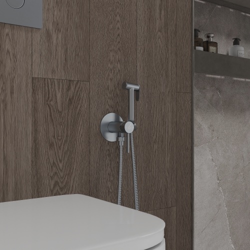 Гигиенический душ со смесителем Oliveeka OL-829902+88139017-CR, хром