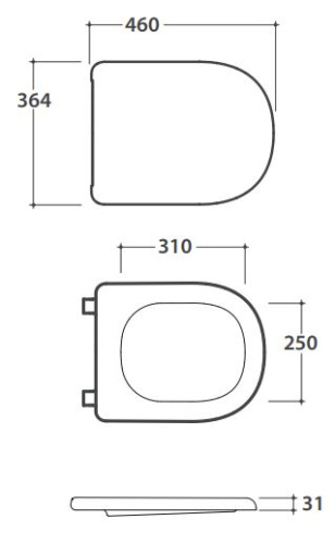 Сиденье с системой soft close Globo Lalita LT020BI