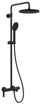 Душевая система Remer Energy EY34A8MPMD25NO, черный матовый