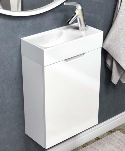 Тумба подвесная Vela Верона мини под умывальник Bazis mini правая TU270751